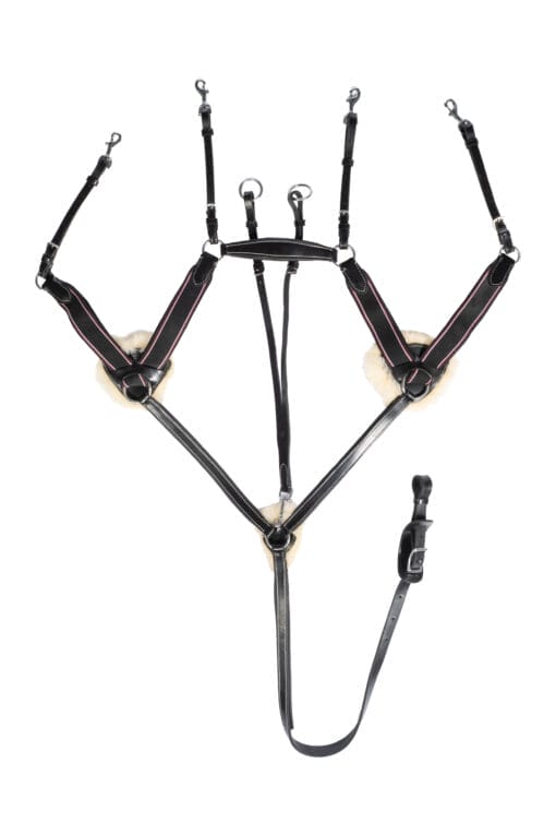 Breastplate/Martingale  With Lambswool