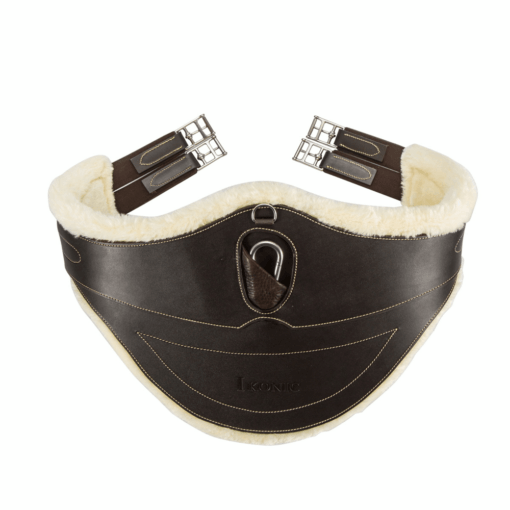 Ikonic Stud Girth With Removeable Sheepskin