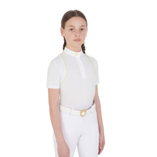 Girls' Slim Fit Competition Polo Shirt With Buttons - Bild 11