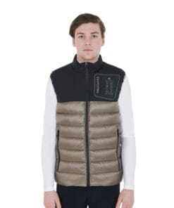 Men'S Bi-Material Vest Silicone Patch