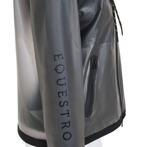 Women'S Transparent Technical Raincoat - Bild 2