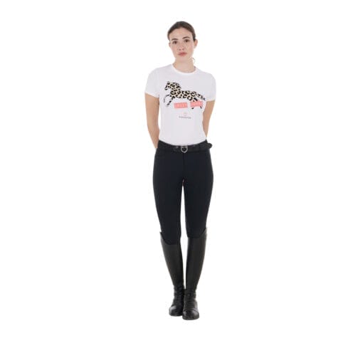 Women'S Crazy Horse Cotton T-Shirt